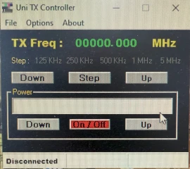 UNI-TX Controller Software